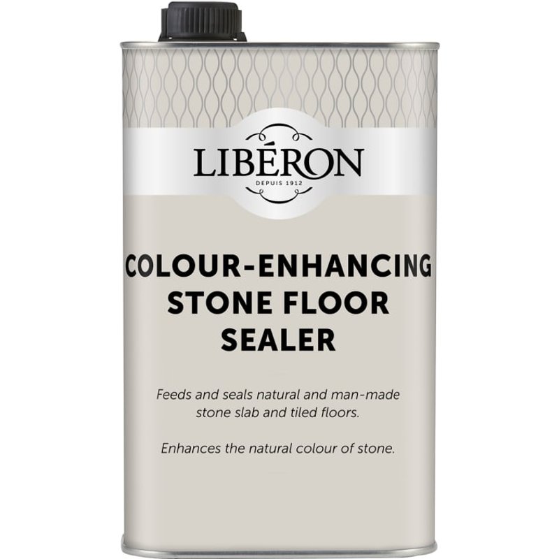 Liberon Colour Enhancer Stone Floor Sealer 1L 126767