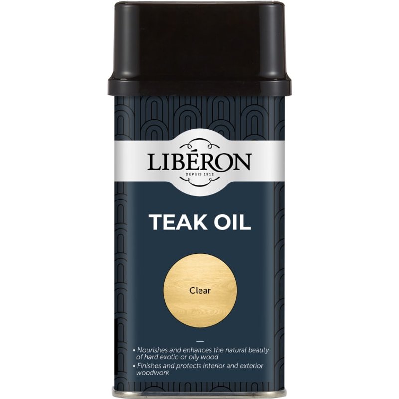 Liberon Teak Oil With UV 250ml 126808