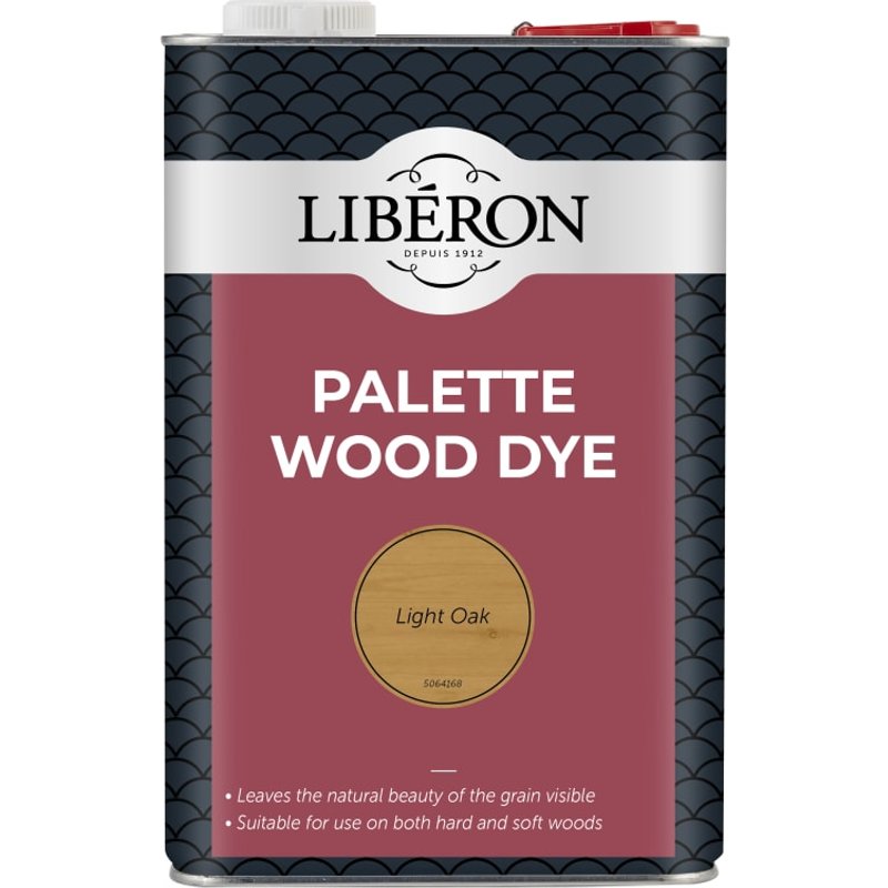 Liberon Palette Wood Dye Light Oak 5 litre 126753