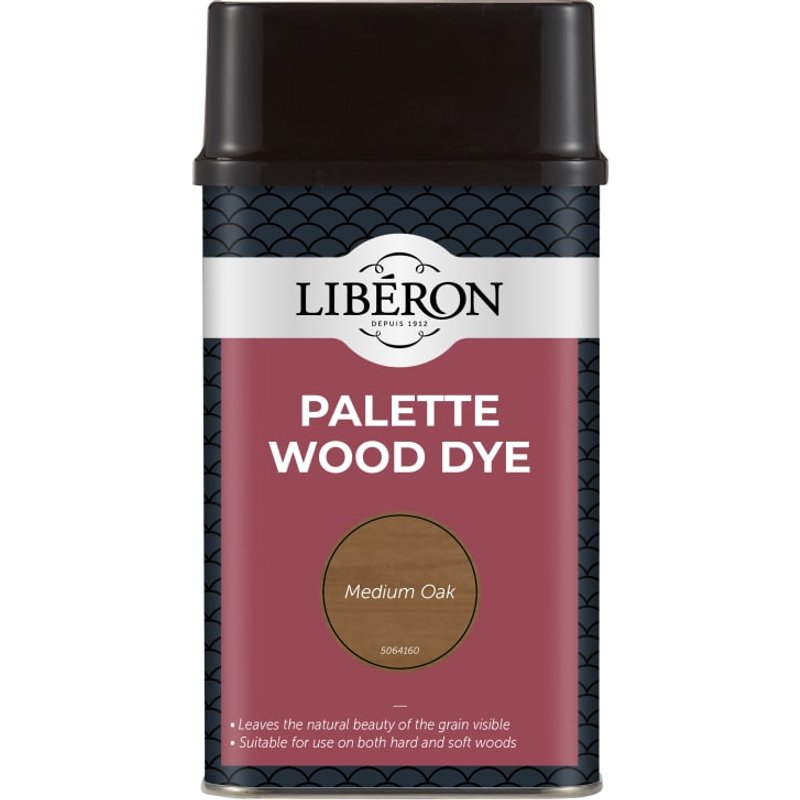 Liberon Palette Wood Dye Medium Oak 500ml 126745