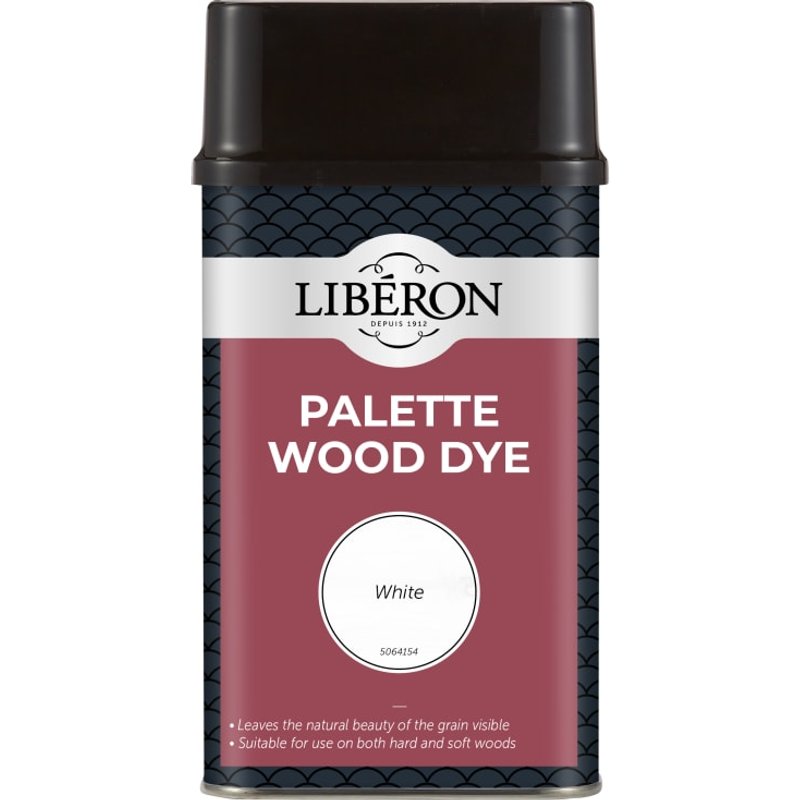 Liberon Palette Wood Dye White 500ml 126739