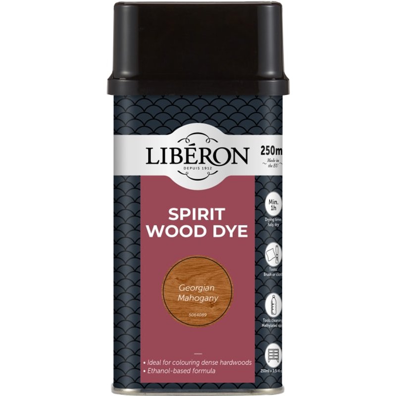 Liberon Spirit Dye Geor Mahogany 250ml 126781