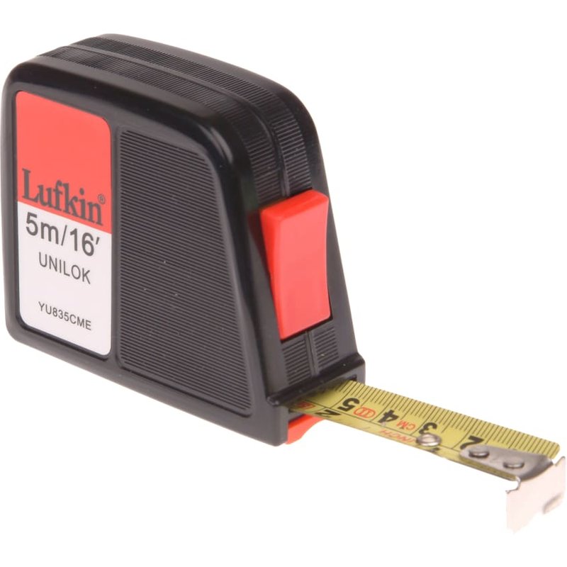 Crescent Lufkin® YU835CME Unilok Pocket Tape 5m/16ft (Width 19mm) T0061083511