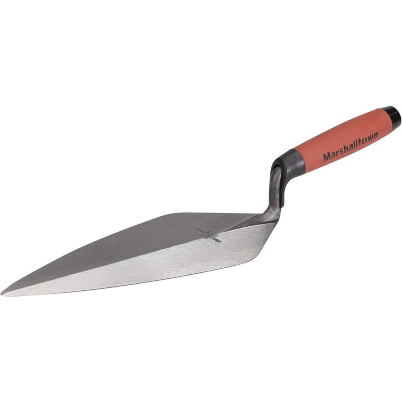Marshalltown London Pattern Low Lift Brick Trowel DuraSoft® Handle 12in M3412FGHLR