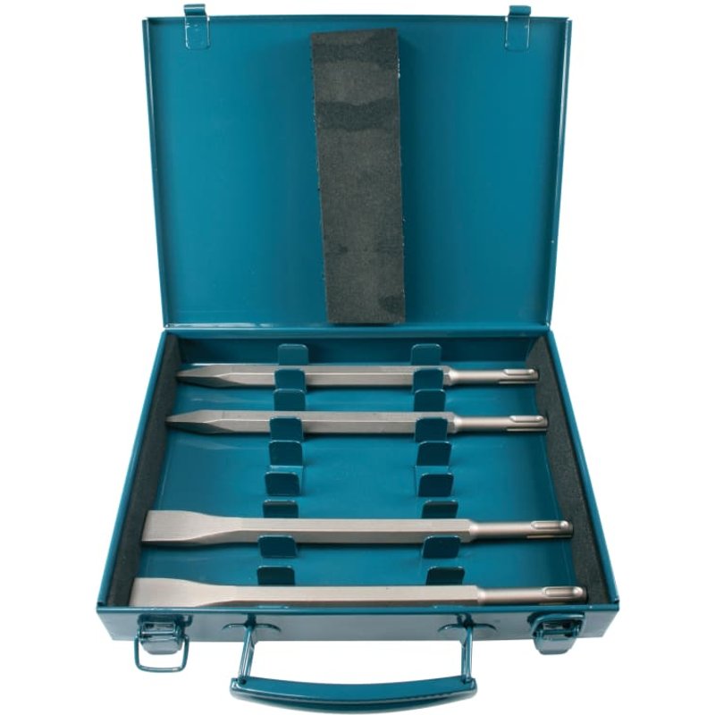 Makita D-08757 SDS-Plus Chisel Set, 4 Piece D-08757