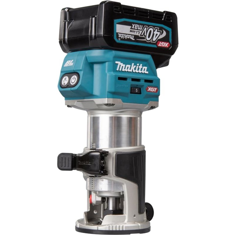 Makita RT001GD202 XGT 40Vmax Router Trimmer 40V 2 x 2.5Ah Li-ion RT001GD202