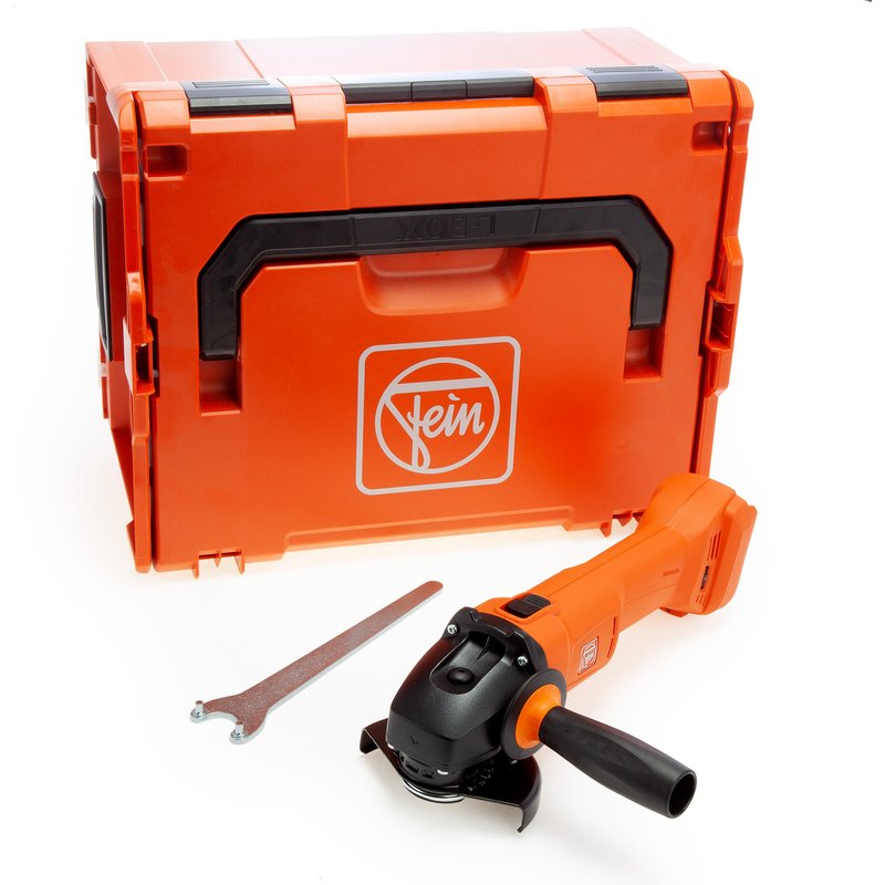 FEIN CCG 18-115-10 AS 18V AMPShare 115mm Angle Grinder (Body Only) in L-Boxx 71220161000