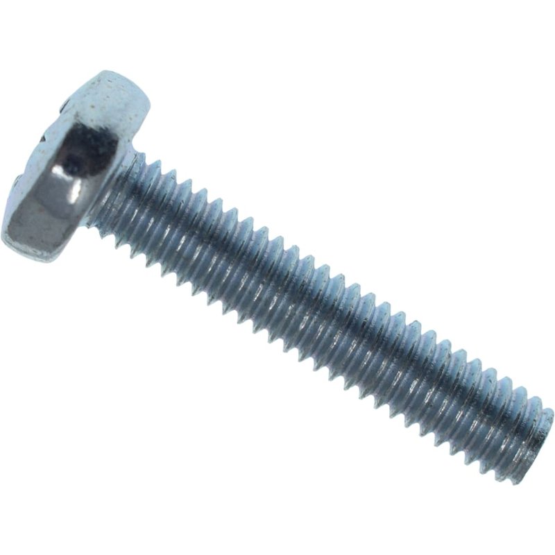 METALMATEĀ® Machine Screw Pozi Compatible Pan Head ZP M3 x 25mm Box 50 MEMMSPAN0325
