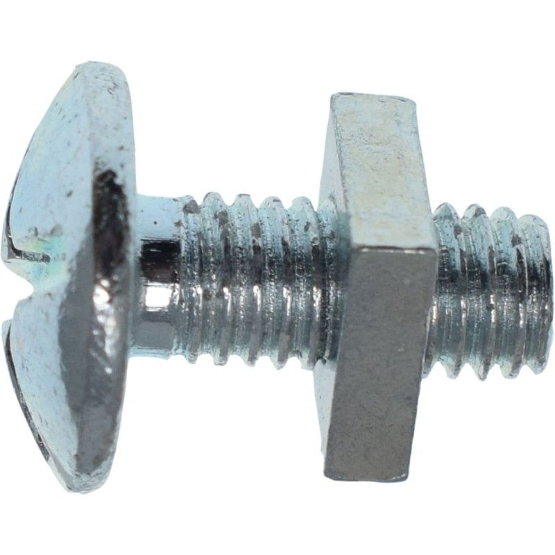 METALMATEĀ® Roofing Bolt & Nut ZP M5 x 12mm (Box 50) MEMRBN0512