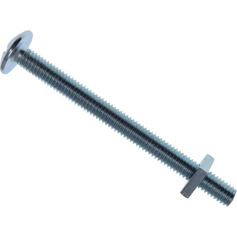 METALMATEĀ® Roofing Bolt & Nut ZP M6 x 70mm (Box 25) MEMRBN0670