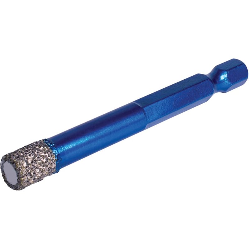 MEXCO XCEL Grade Wax Filled (Hex Fit) Tile Drill Bit 8mm A10VBDB8