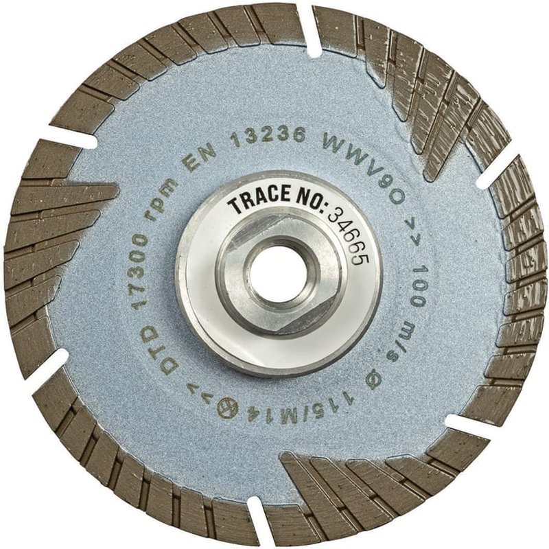 MEXCO FCXCEL Grade Flush Cut Diamond Blade 115 x 22mm FCXCEL11522