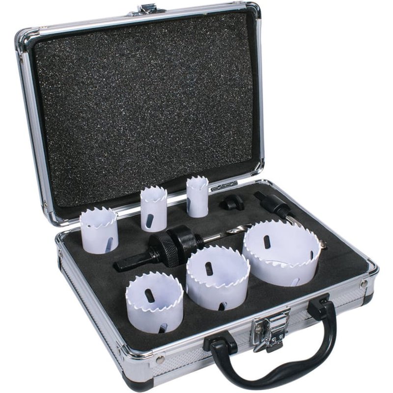 MEXCO Bi-Metal Holesaw Set, 6 Piece (19-57mm) A10HOLKIT