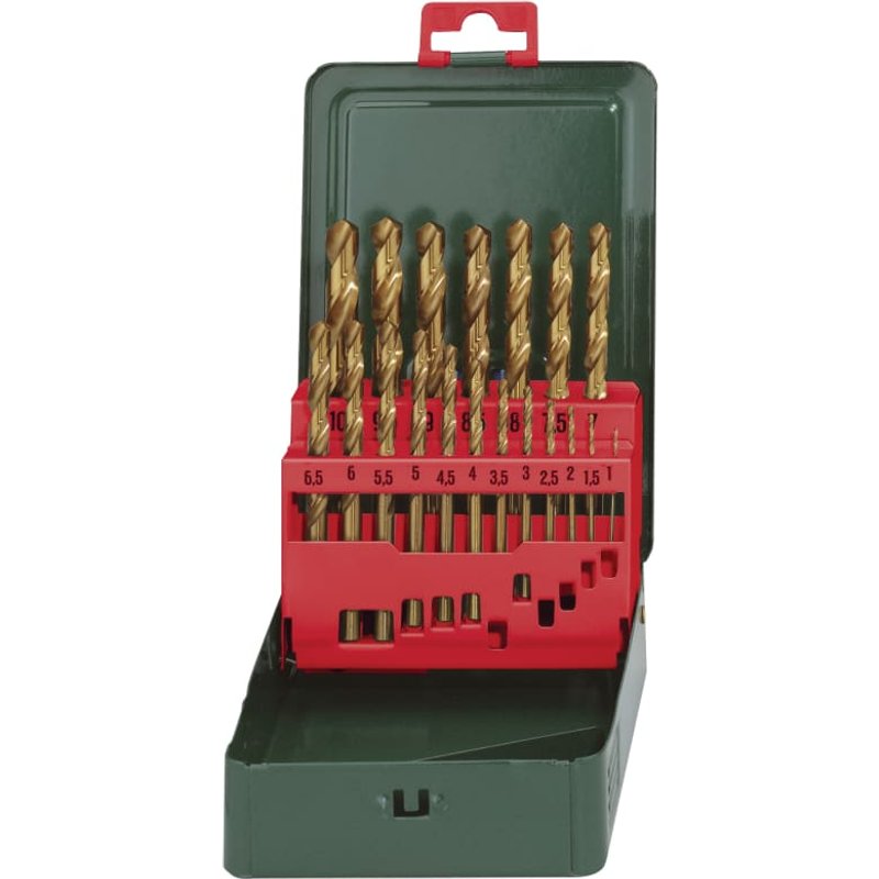 Metabo HSS-Tin Drill Bit Set, 19 Piece 627156000