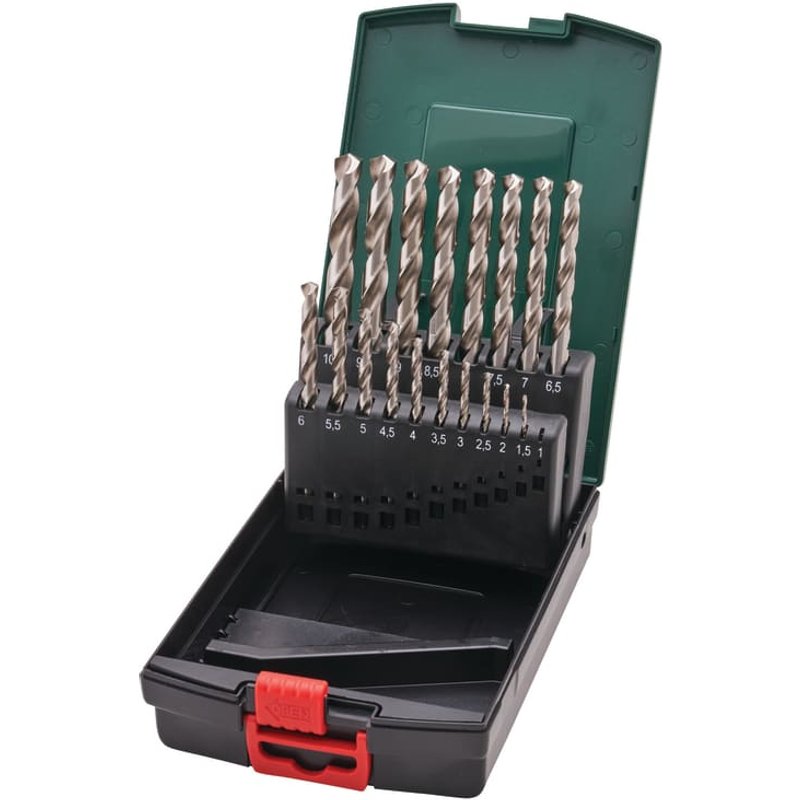 Metabo HSS-G Drill Bit Set, 19 Piece 627668000