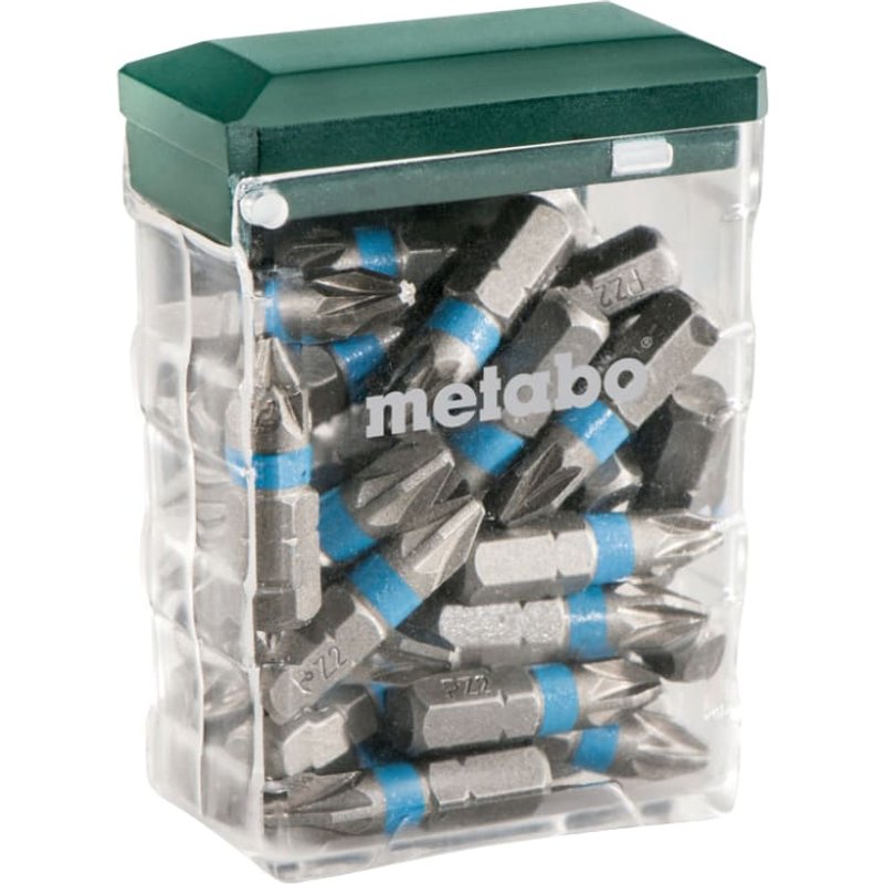 Metabo Bit Box Pozi Bits PZ2 x 25mm (25) 626711000