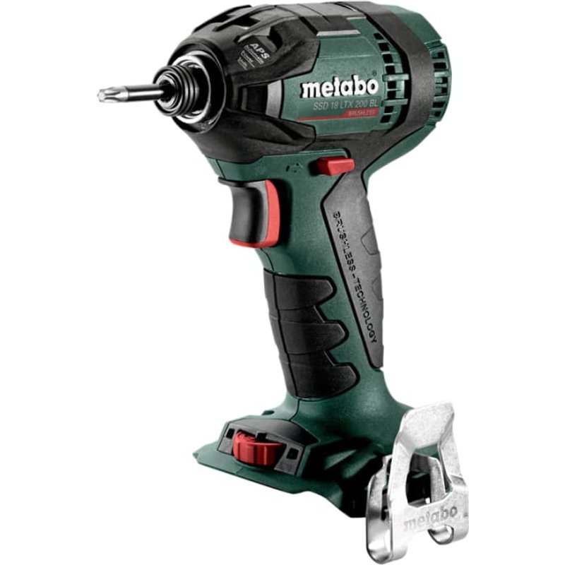 Metabo SSD 18 LTX 200 BL Brushless Impact Driver 18V Bare Unit 602396840