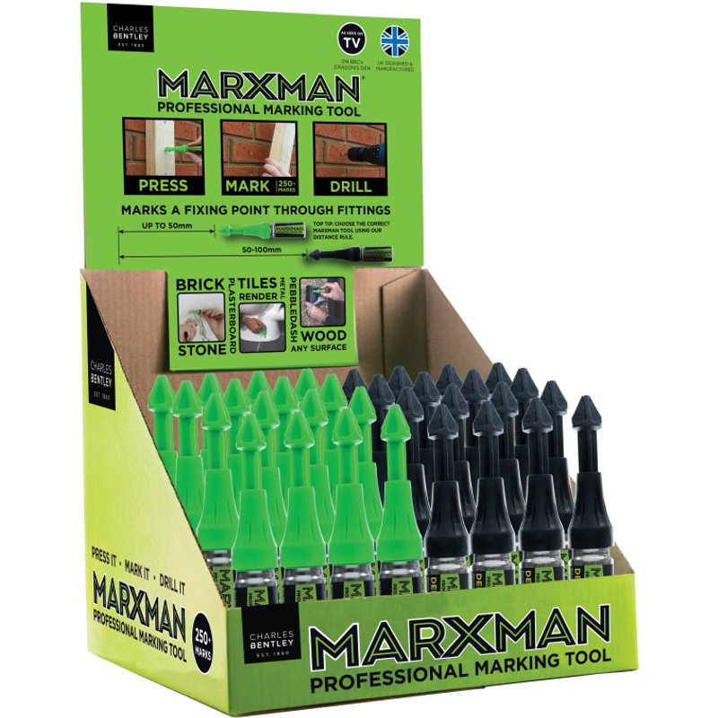 MarXman Standard & Deep Hole Professional Marking Tools (CDU of 30) MARXMANCDU30MIX