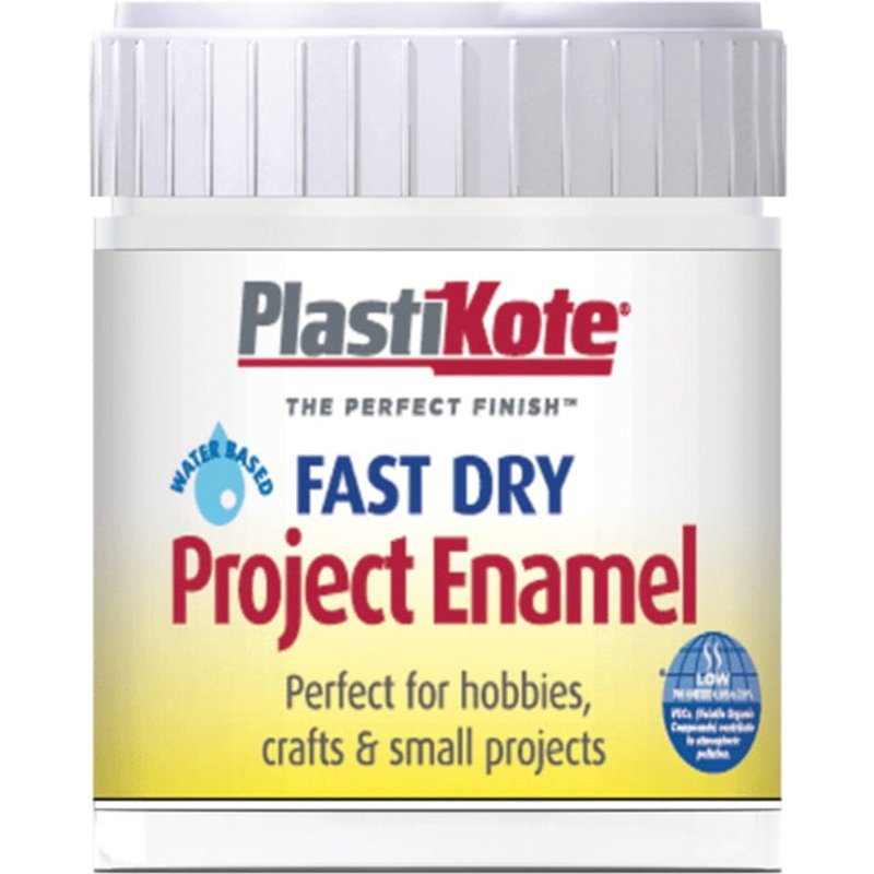 PlastiKote Bottle White Matt 59ml B5 440005