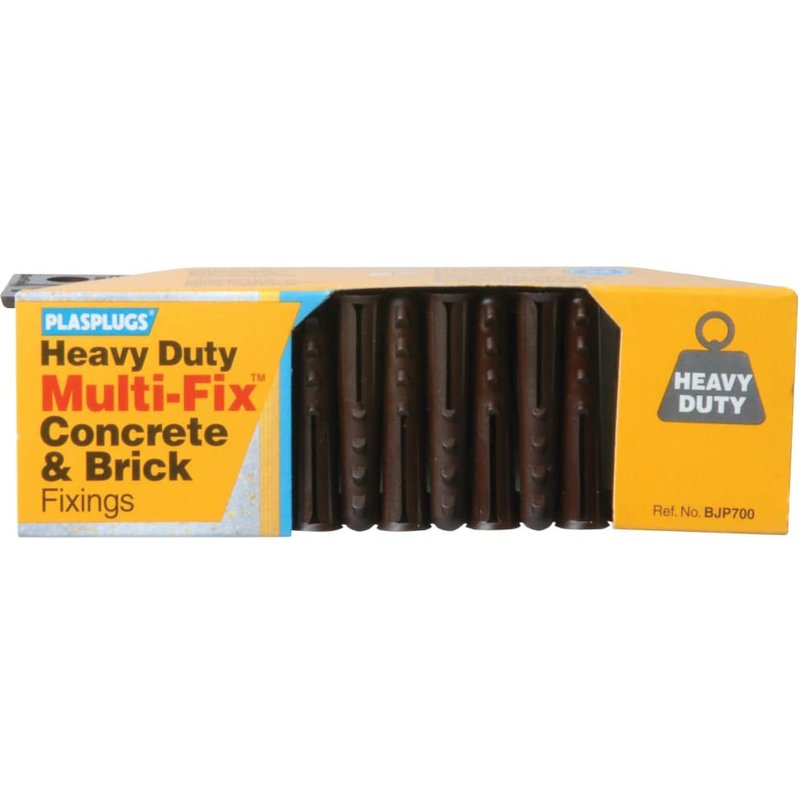 Plasplugs BJP735 Heavy-Duty Fixings (60) BJP735