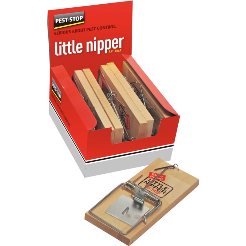 Pest-Stop (Pelsis Group) Little Nipper Rat Trap (Box 6) PSLNR 1= A BOX 6