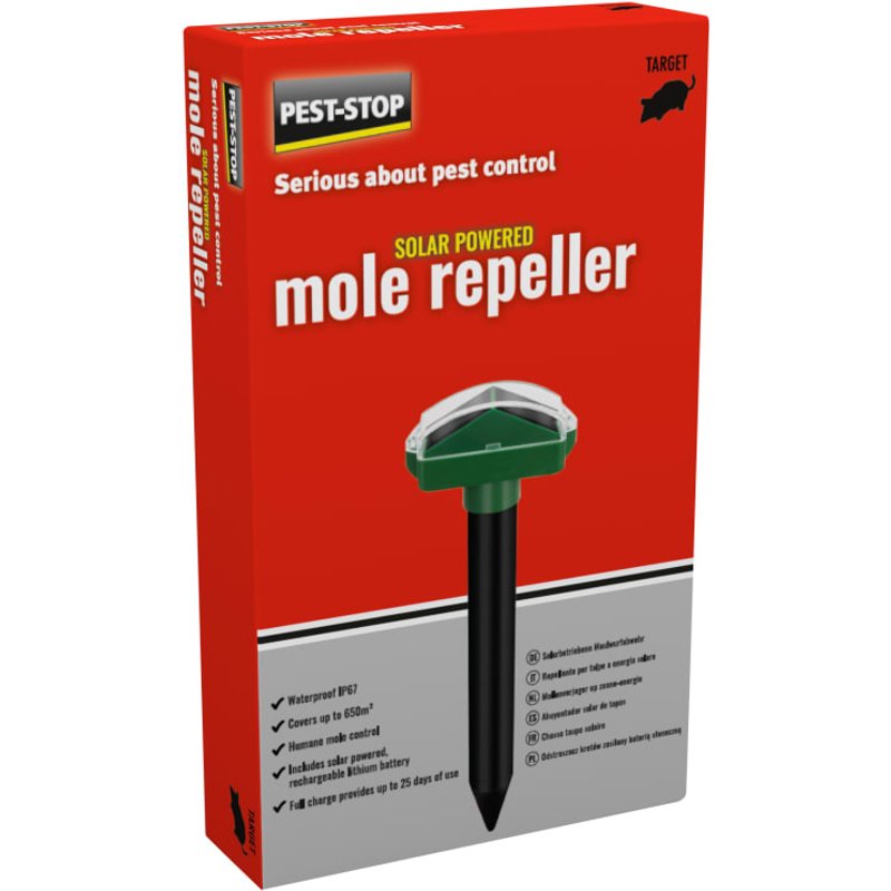 Pest-Stop (Pelsis Group) Solar-Powered Mole Repeller PSSPMR