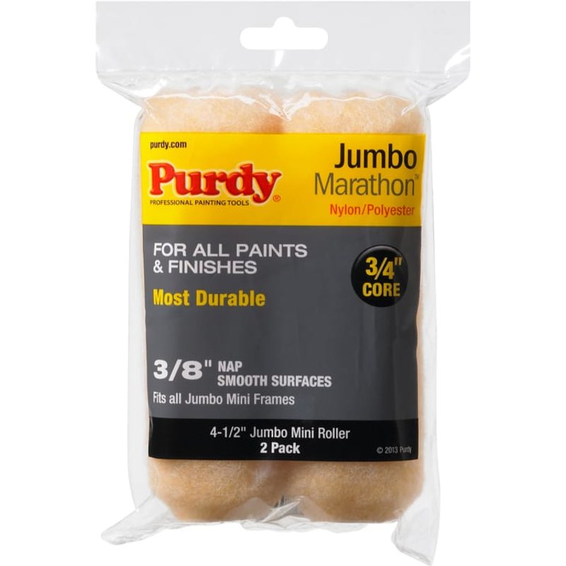 Purdy® Marathon™ Jumbo Mini Roller Sleeve 114 x 19mm (4.1/2 x 3/4in) (Pack 2) 14G624062