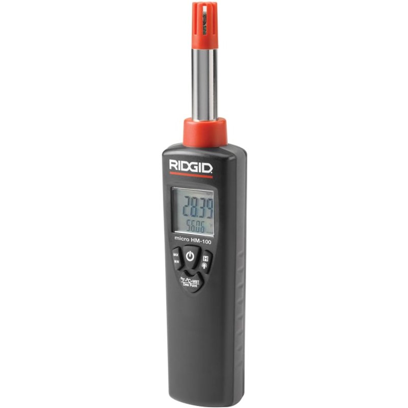 Ridgid HM-100 Micro Humidity & Temperature Meter 37438 37438
