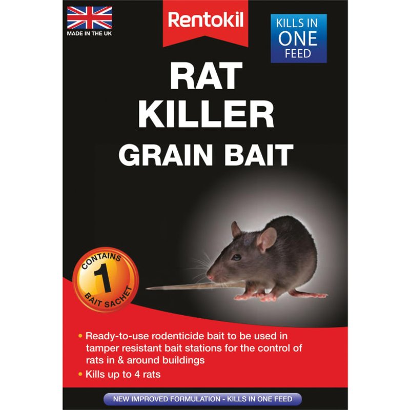 Rentokil Rat Killer Grain Bait PSR31B PSR31B