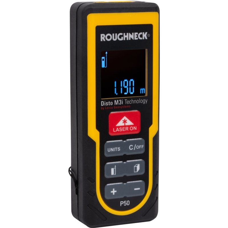 Roughneck P50 Laser Distance Measure 50m 43-950