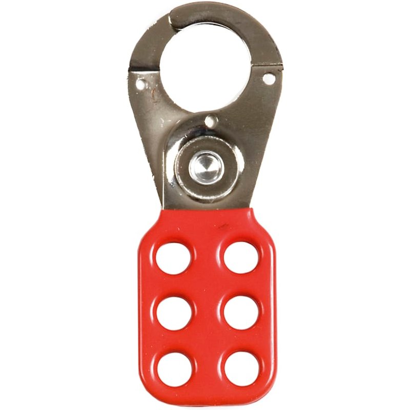 ABUS Mechanical 701 Lockout Hasp 25mm (1in) Red 10035766-01