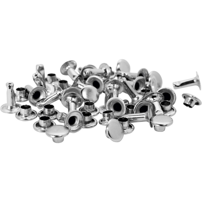 Rapid Tubular Rivets 7 x 3 x 9mm Cap 3 x 7mm (Pack 25) 5000414
