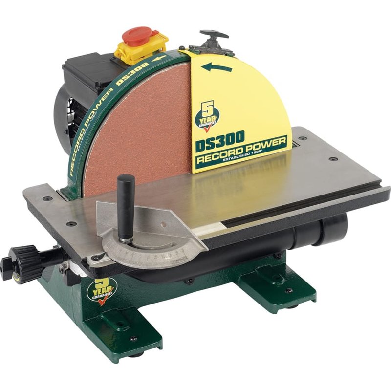 Record Power DS300 Cast Iron Disc Sander 305mm (12in) DS300