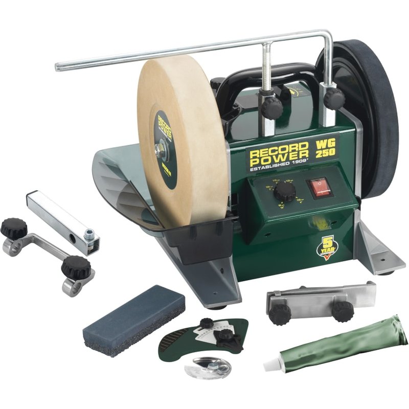 Record Power WG250 250mm (10in) Whetstone Grinder 160W 240V WG250