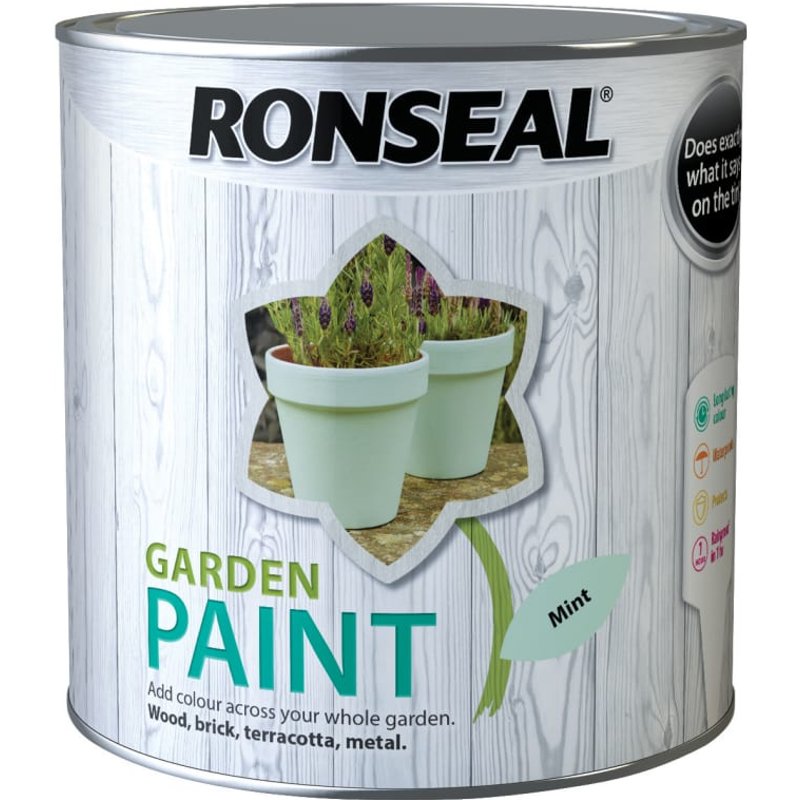 Ronseal Garden Paint Mint 2.5 litre 38511