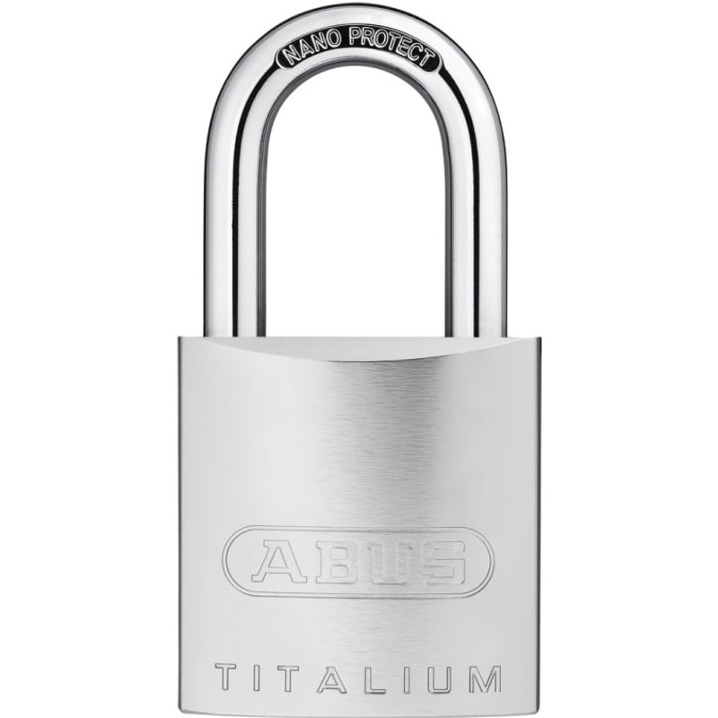 ABUS Mechanical 86TI/55mm TITALIUM™ Padlock Without Cylinder 10058500-01