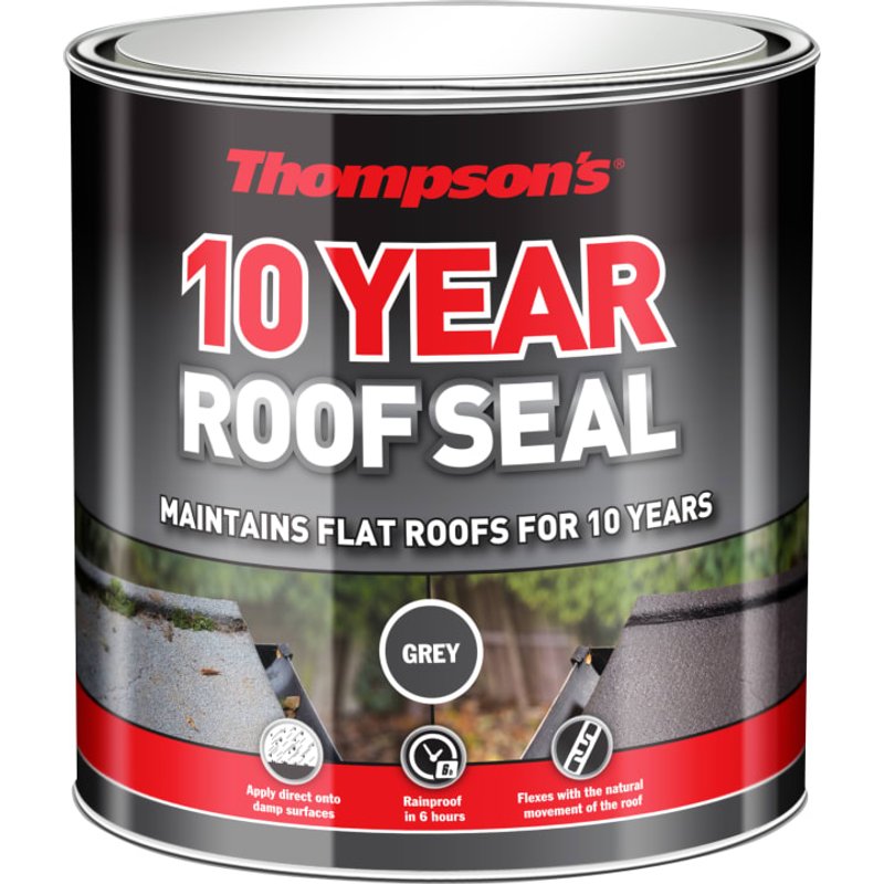 Ronseal Thompson's 10 Year Roof Seal Grey 1 litre 30143
