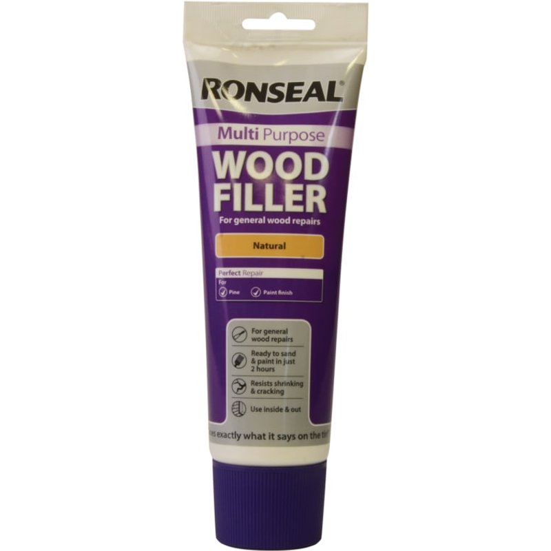 Ronseal Multi Purpose Wood Filler Tube Natural 325g 34740