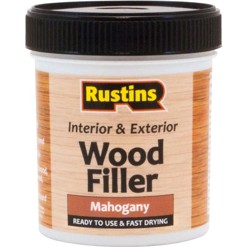Rustins Acrylic Wood Filler Mahogany 250ml AWOOM250