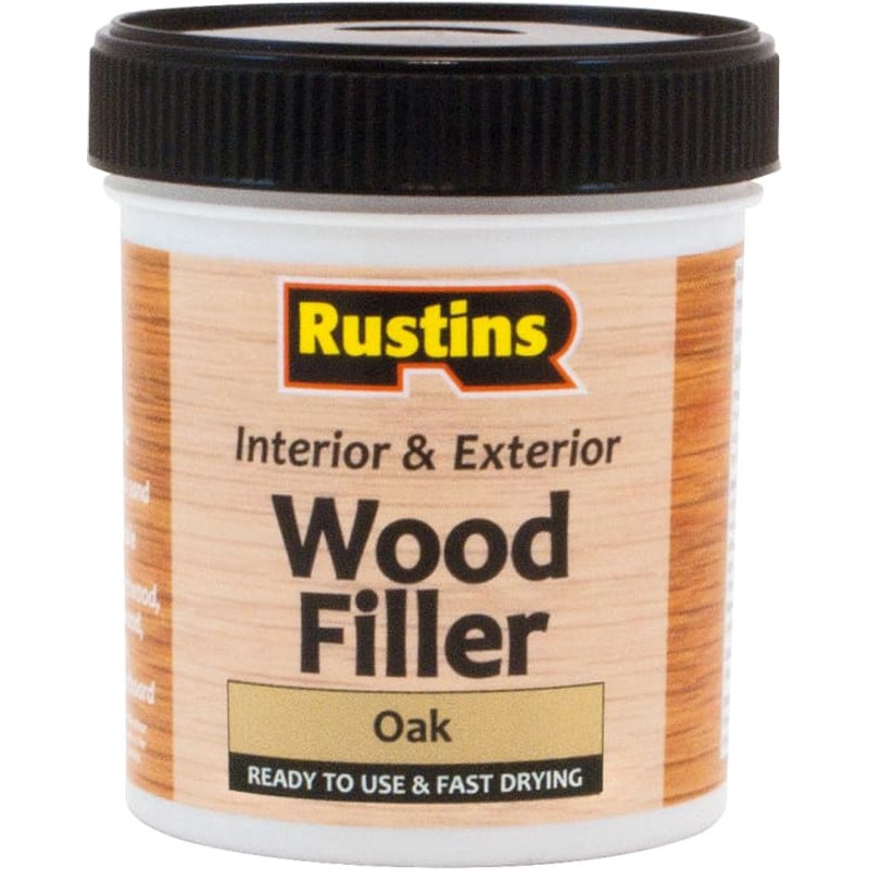 Rustins Acrylic Wood Filler Oak 250ml AWOOO250