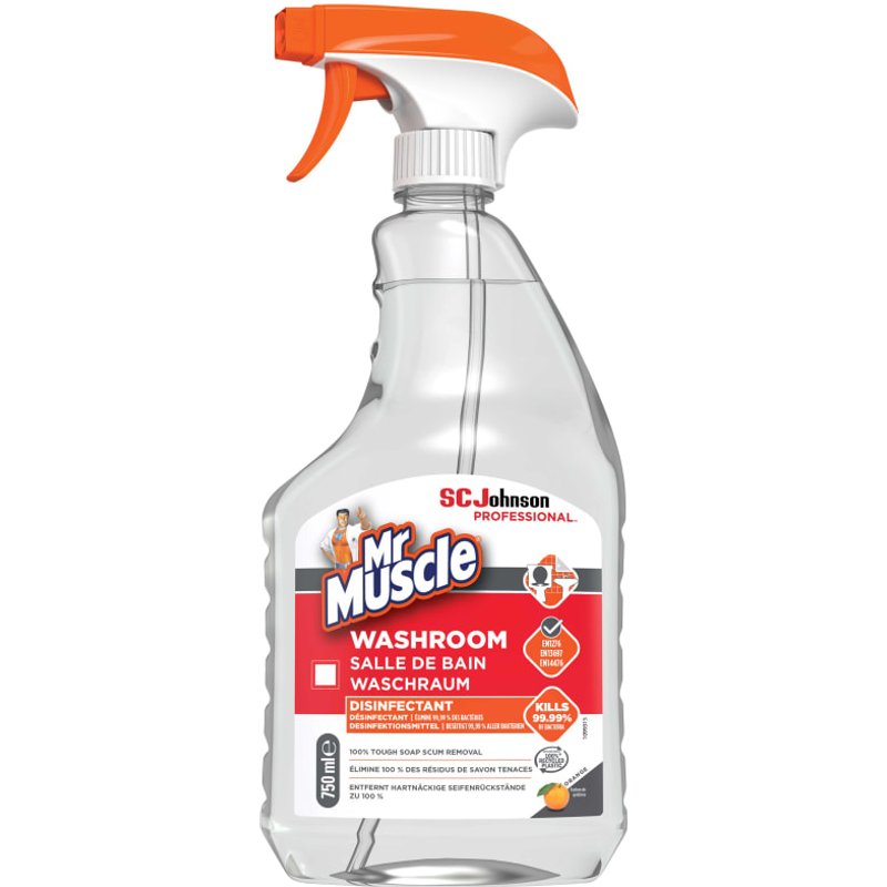 SC Johnson Professional Mr Muscle® Washroom Cleaner 750ml 321537