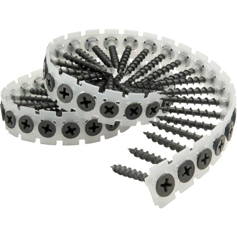 Senco DuraSpinĀ® Collated Screws Drywall to Wood 3.9 x 25mm (Pack 1000) 39A25MP
