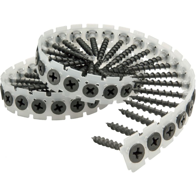 Senco DuraSpinĀ® Collated Screws Drywall to Wood 3.9 x 50mm (Pack 1000) 39A50MP