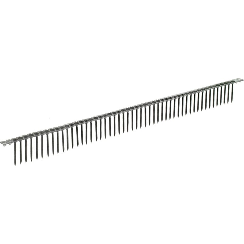 Senco DuraSpinĀ® Collated Screws Drywall to Light Steel 3.9 x 25mm (Pack 1000) 39B25MP