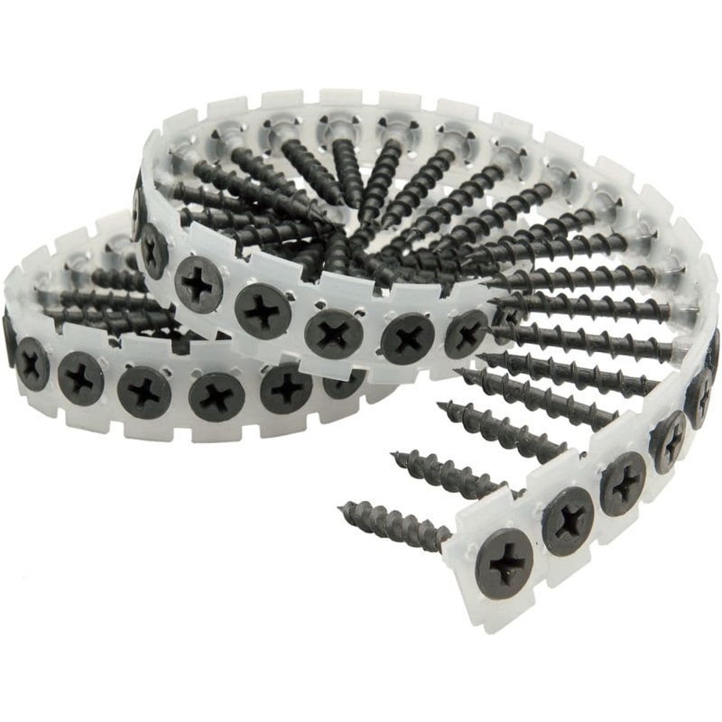 Senco DuraSpinĀ® Collated Screws Drywall to Wood 4.5 x 75mm (Pack 1000) 45A75MP