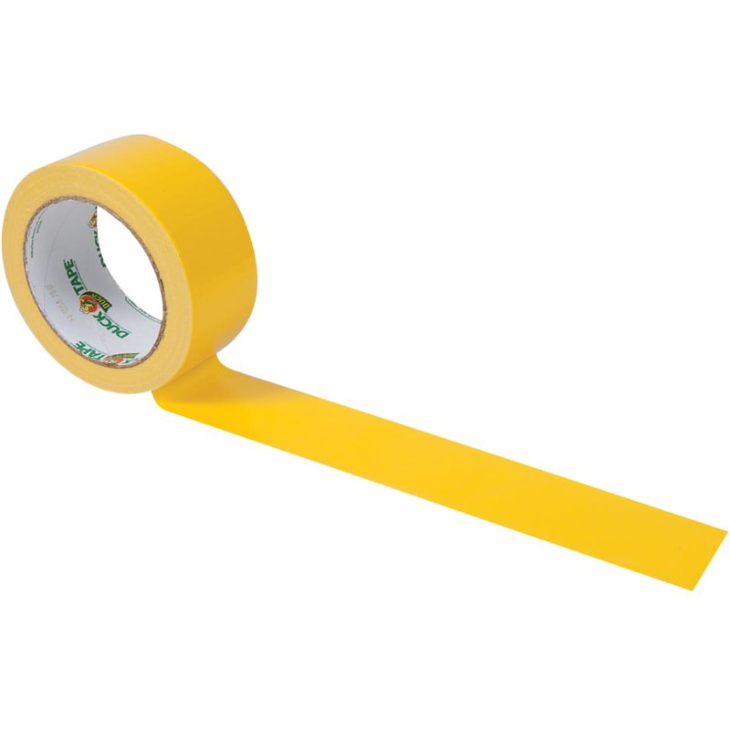 Shurtape Duck TapeĀ® 48mm x 18.2m Yellow 1304966