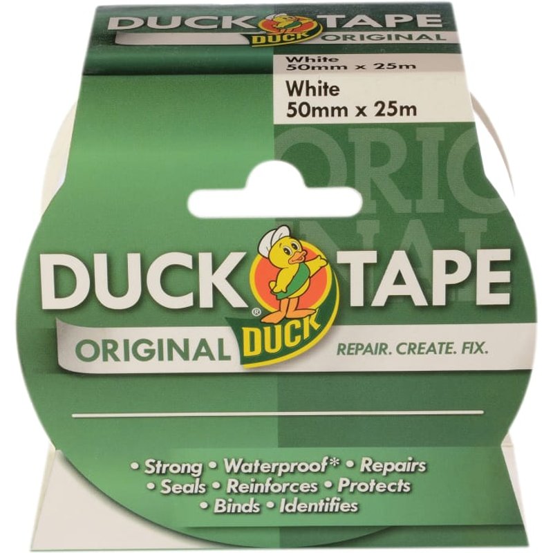 Shurtape Original Duck Tape White 50mm x 25m 211117 211117