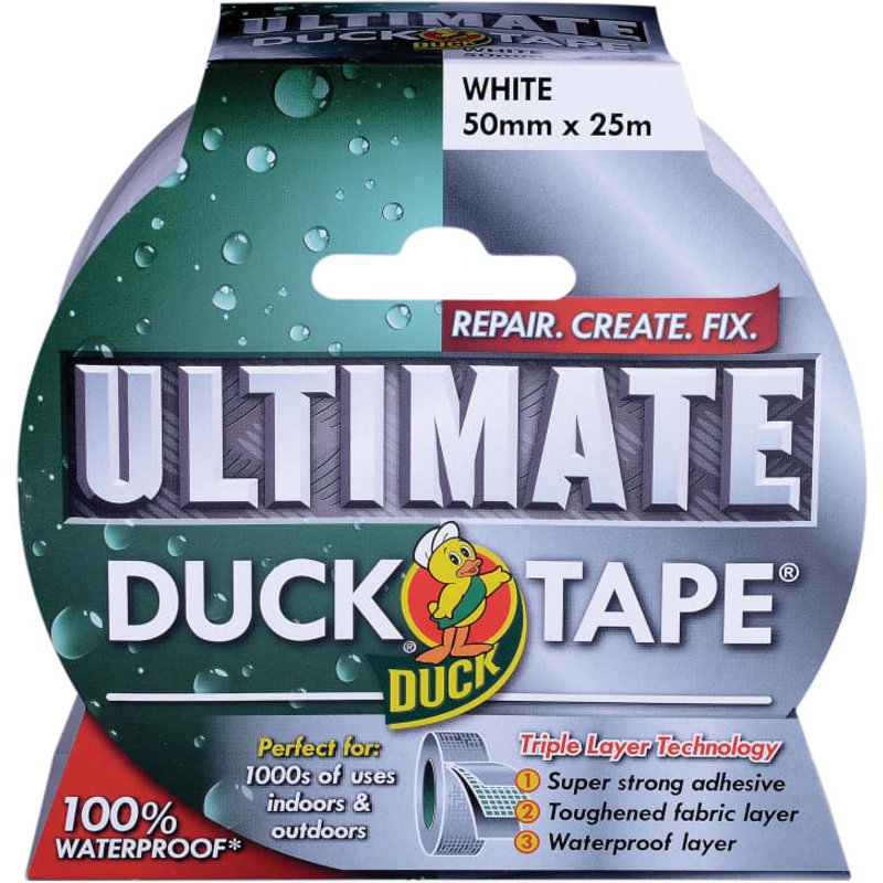 Shurtape Ultimate Tape White 50mm x 25m 232160 232160