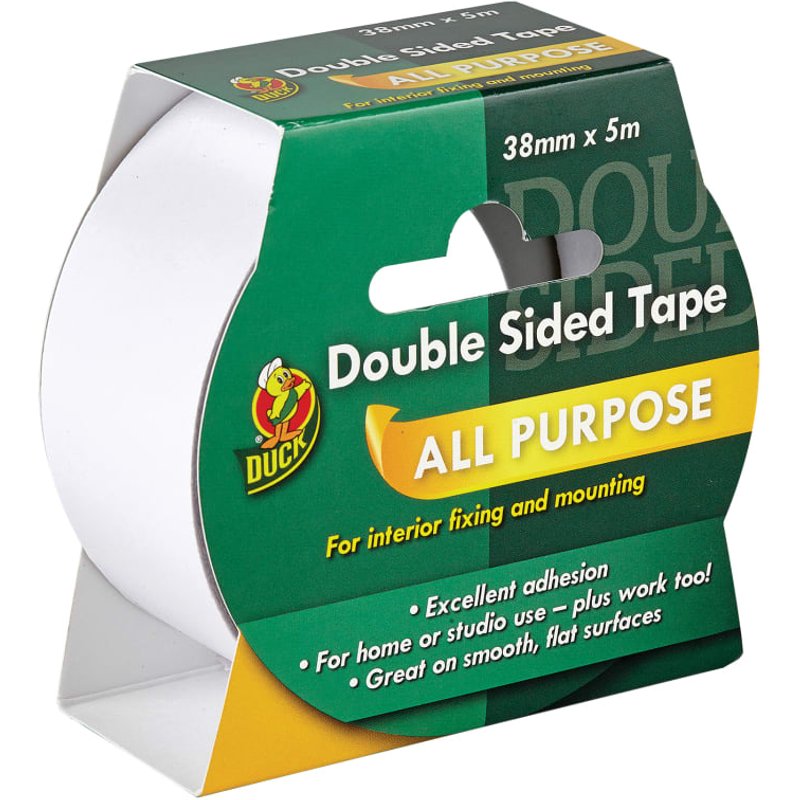 Shurtape Duck TapeĀ® Double-Sided Tape 38mm x 5m 232603