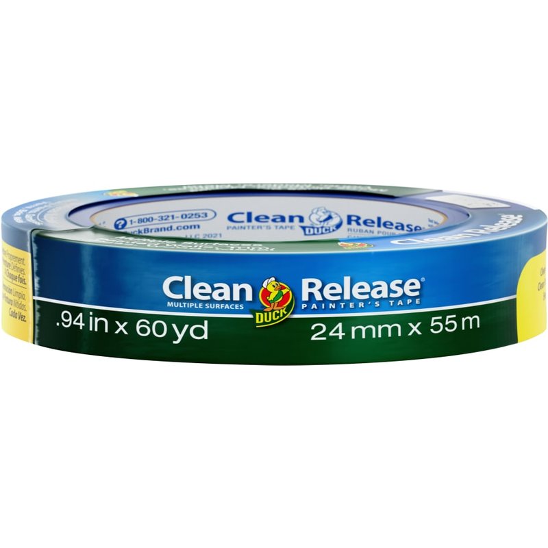 Shurtape DuckĀ® Clean ReleaseĀ® Masking Tape 24mm x 55m 240193
